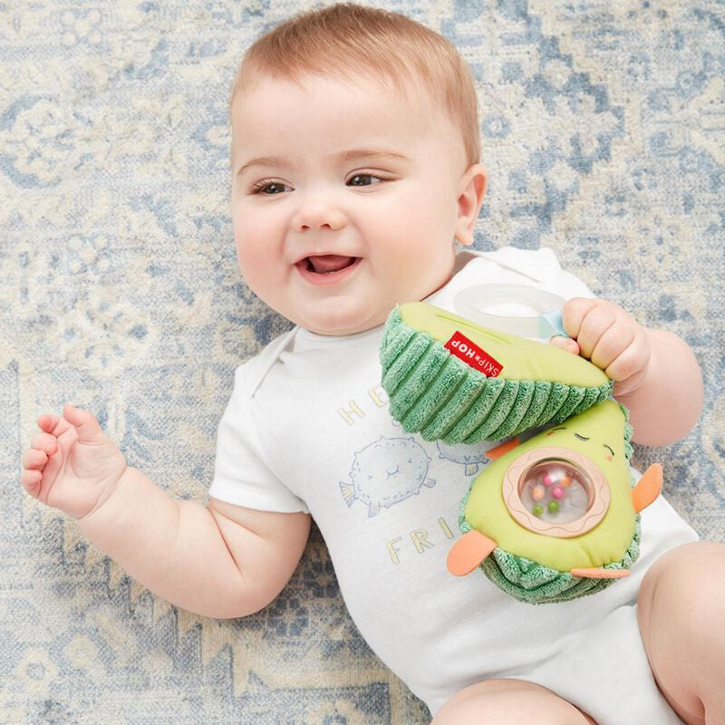 Skip Hop Farmstand Avocado Stroller Toy