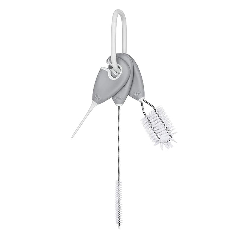 OXO Tot Bottle & Cup Cleaning Set Grey