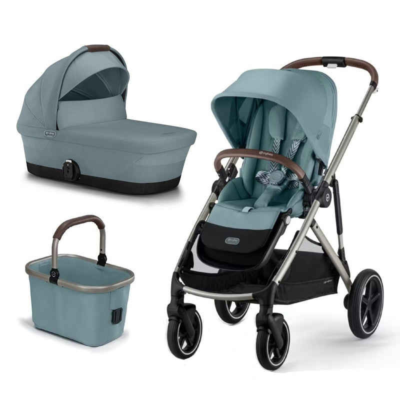 Cybex Gazelle S Pram + Gazelle Bassinet Bundle