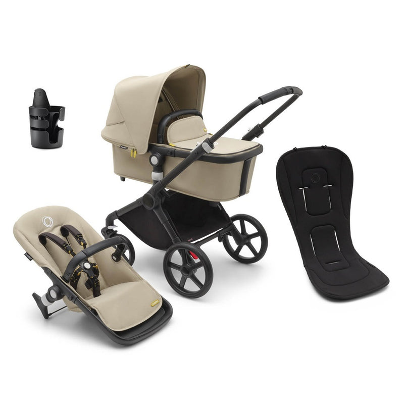 Bugaboo Fox Cub Pram with Cup Holder & Dual Seat Liner