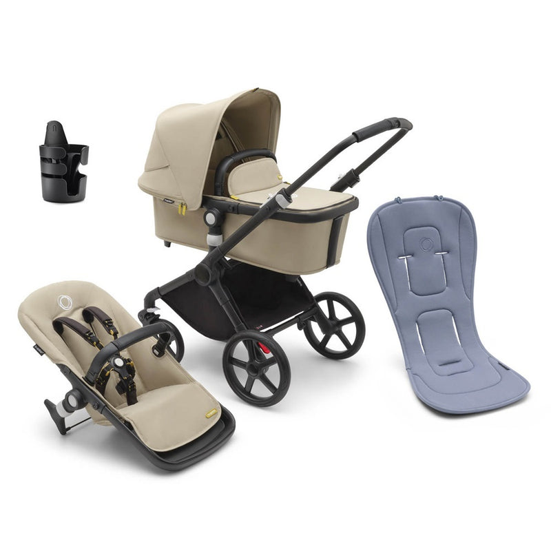 Bugaboo Fox Cub Pram with Cup Holder & Dual Seat Liner