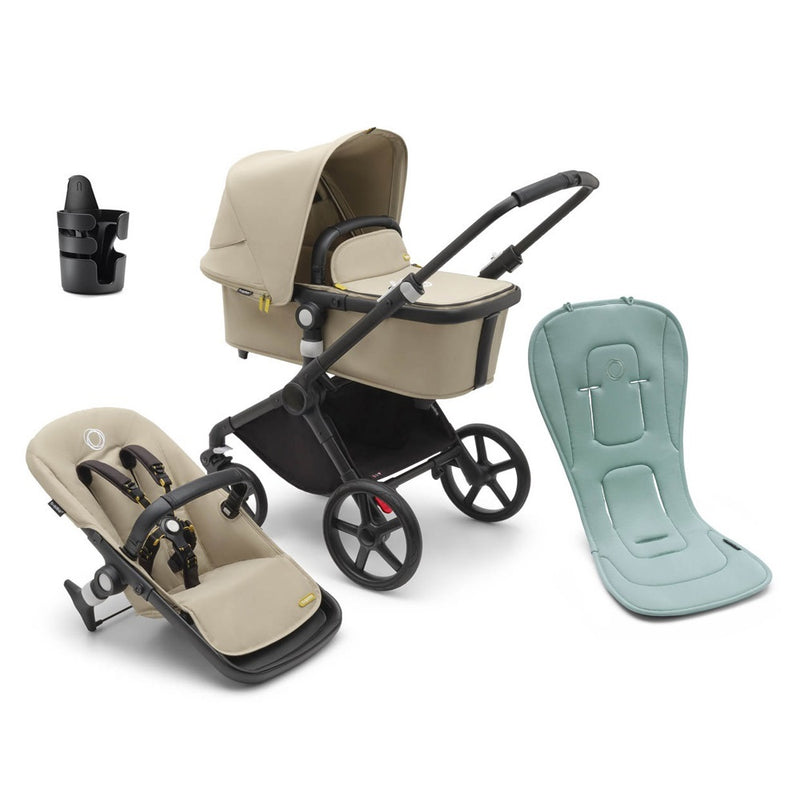 Bugaboo Fox Cub Pram with Cup Holder & Dual Seat Liner