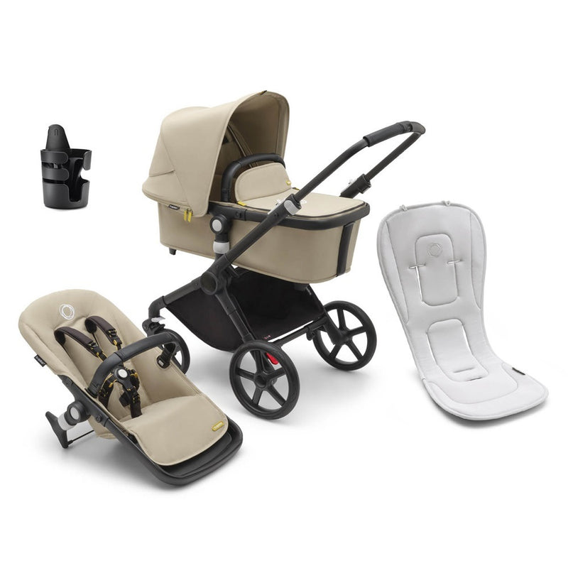 Bugaboo Fox Cub Pram with Cup Holder & Dual Seat Liner