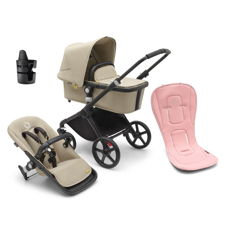 Bugaboo Fox Cub Pram with Cup Holder & Dual Seat Liner