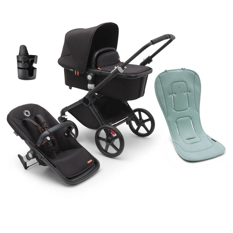 Bugaboo Fox Cub Pram with Cup Holder & Dual Seat Liner