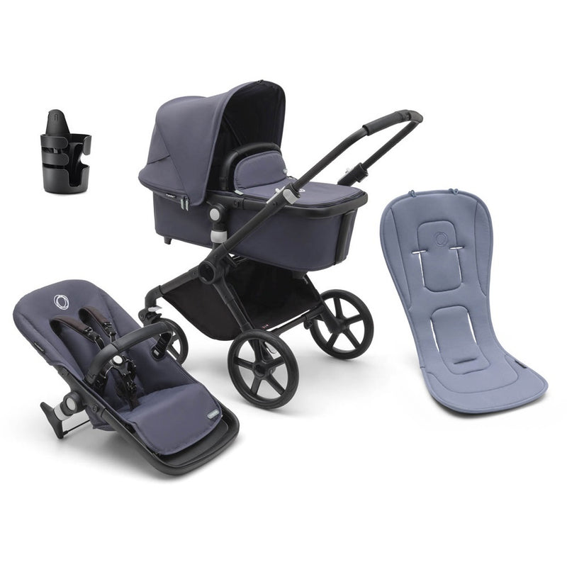 Bugaboo Fox Cub Pram with Cup Holder & Dual Seat Liner