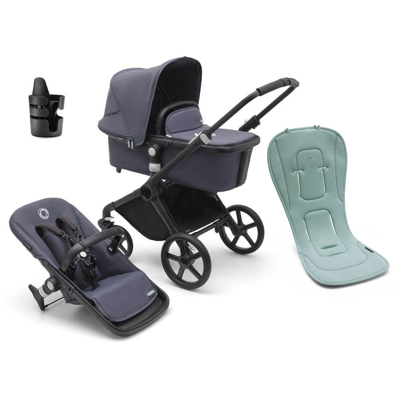 Bugaboo Fox Cub Pram with Cup Holder & Dual Seat Liner