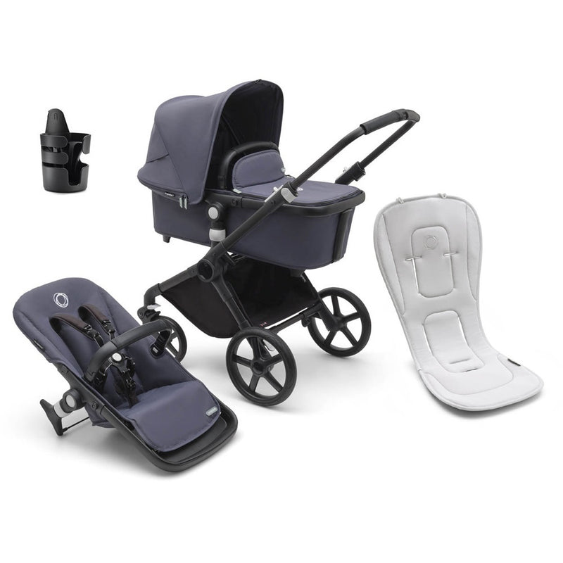 Bugaboo Fox Cub Pram with Cup Holder & Dual Seat Liner