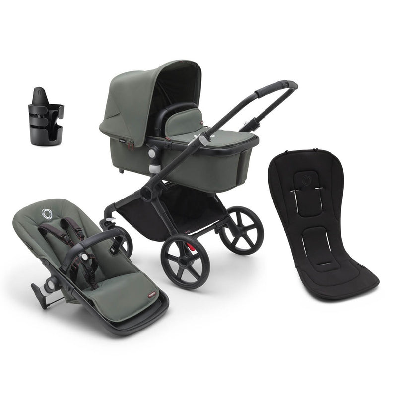 Bugaboo Fox Cub Pram with Cup Holder & Dual Seat Liner