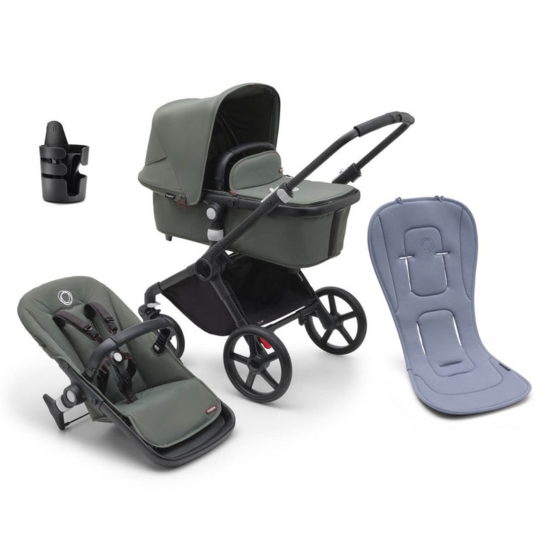 Bugaboo Fox Cub Pram with Cup Holder & Dual Seat Liner