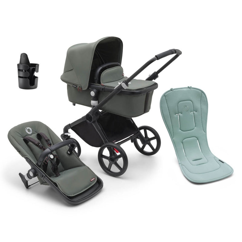 Bugaboo Fox Cub Pram with Cup Holder & Dual Seat Liner