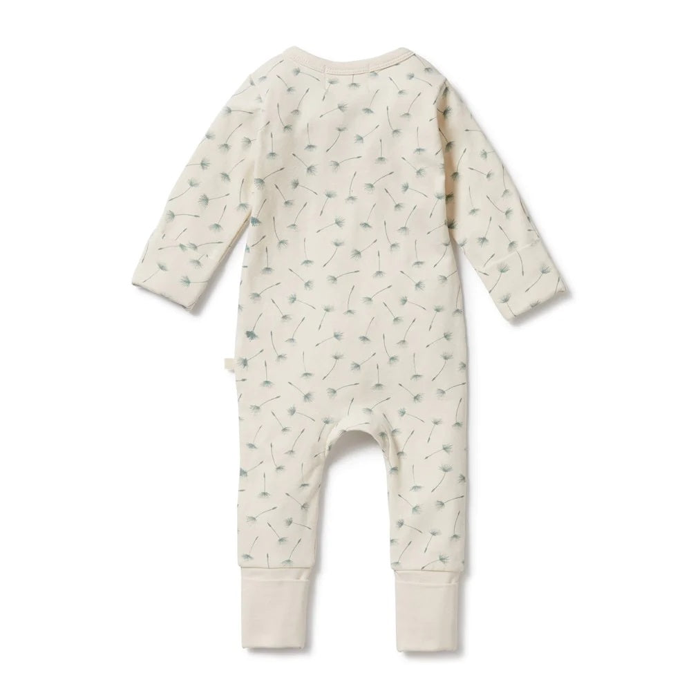Wilson & Frenchy Float Away Organic Zipsuit With Feet
