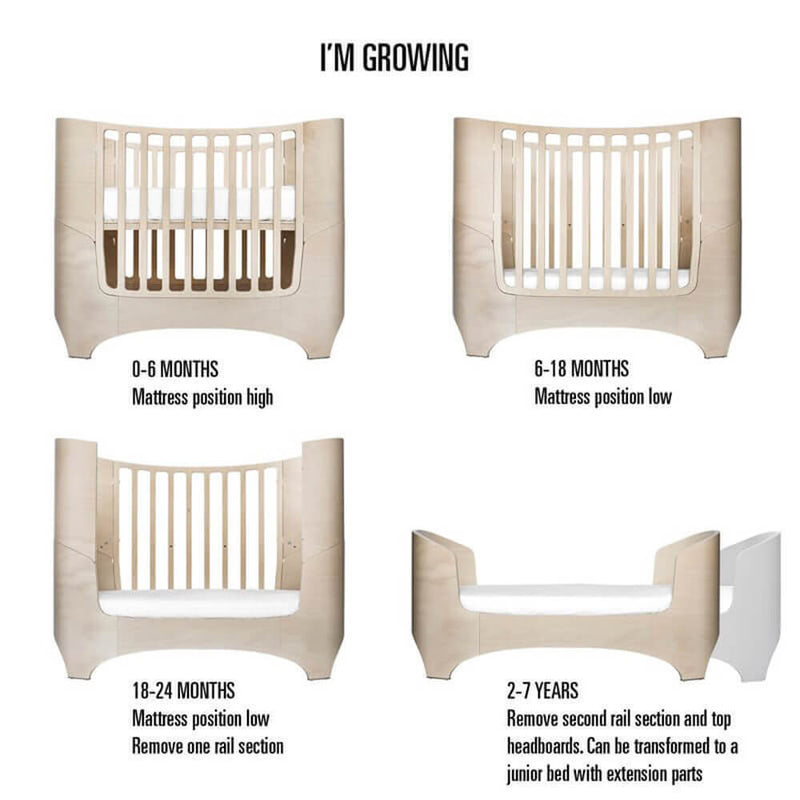 Leander Classic Cot + Junior Bed Extension Bundle
