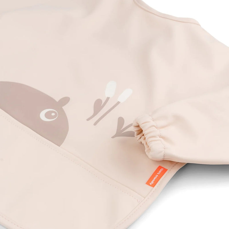 Done By Deer Sleeved Pocket Bib Ozzo Powder