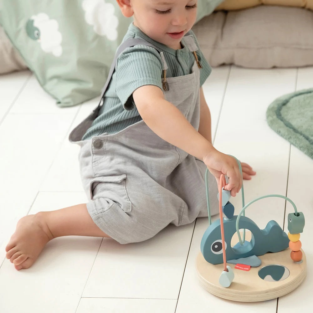 Done By Deer Bead Maze Wally Blue