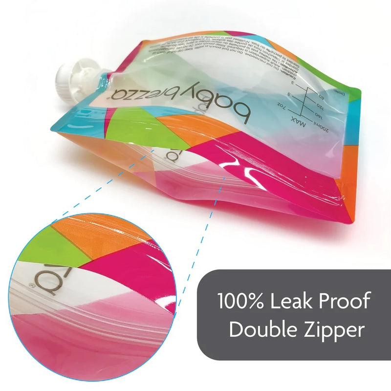 Baby Brezza Reusable Baby Food Pouches 10Pk