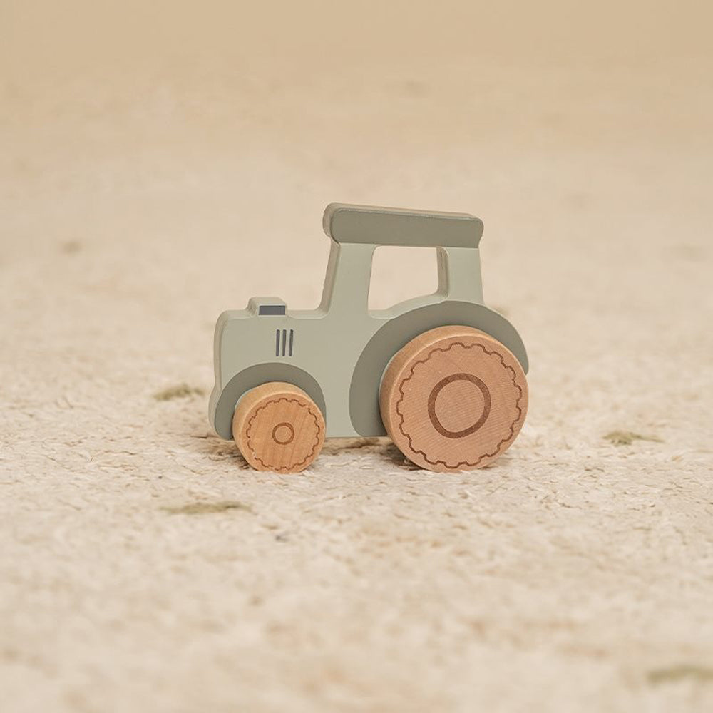 Little Dutch Little Farm Wooden Tractor