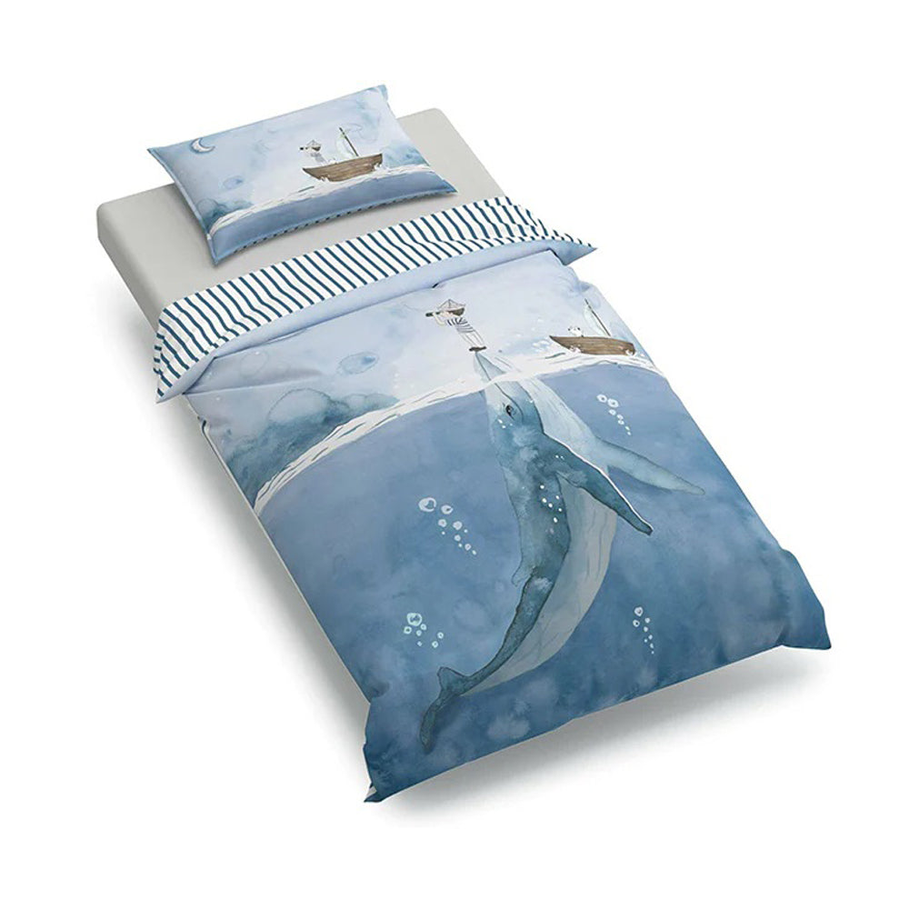 Boori Fantasy Whale Bedding Set (2 Pcs) Single Bed