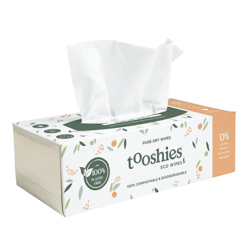 Tooshies Eco Dry Wipes 70pk