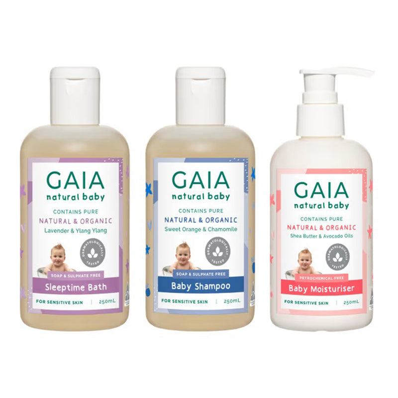 Gaia Natural Baby Stork Essentials Set