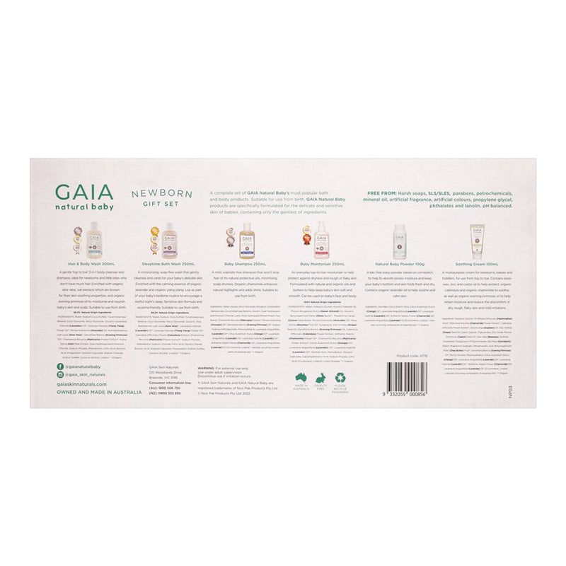 Gaia Natural Baby Newborn Baby Set
