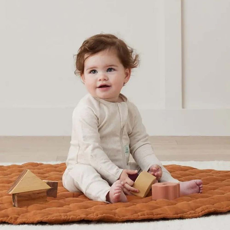 ErgoPouch 1.0 Tog Layers Onesie Oatmeal Marle