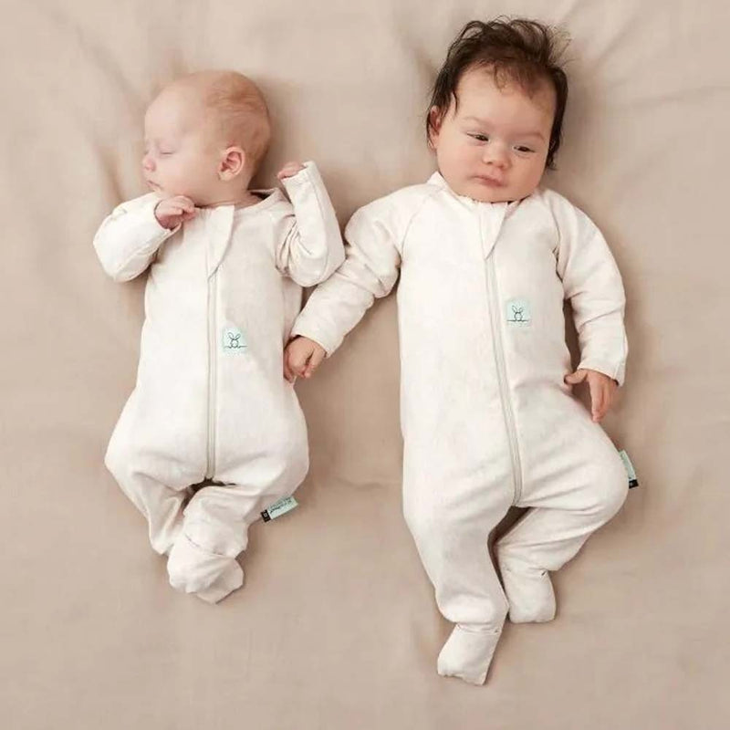 ErgoPouch 1.0 Tog Layers Onesie Oatmeal Marle