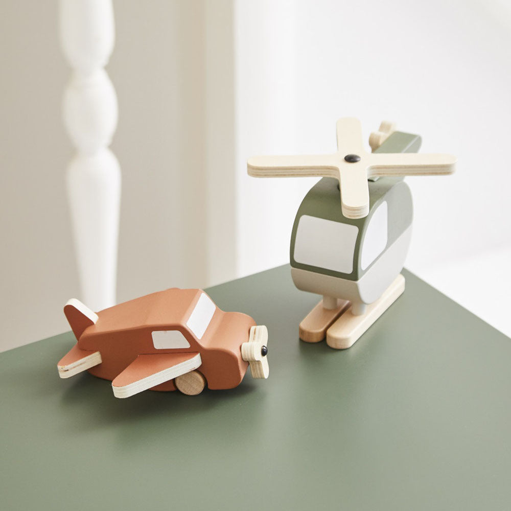 Flexa Wooden Helicopter And Plane