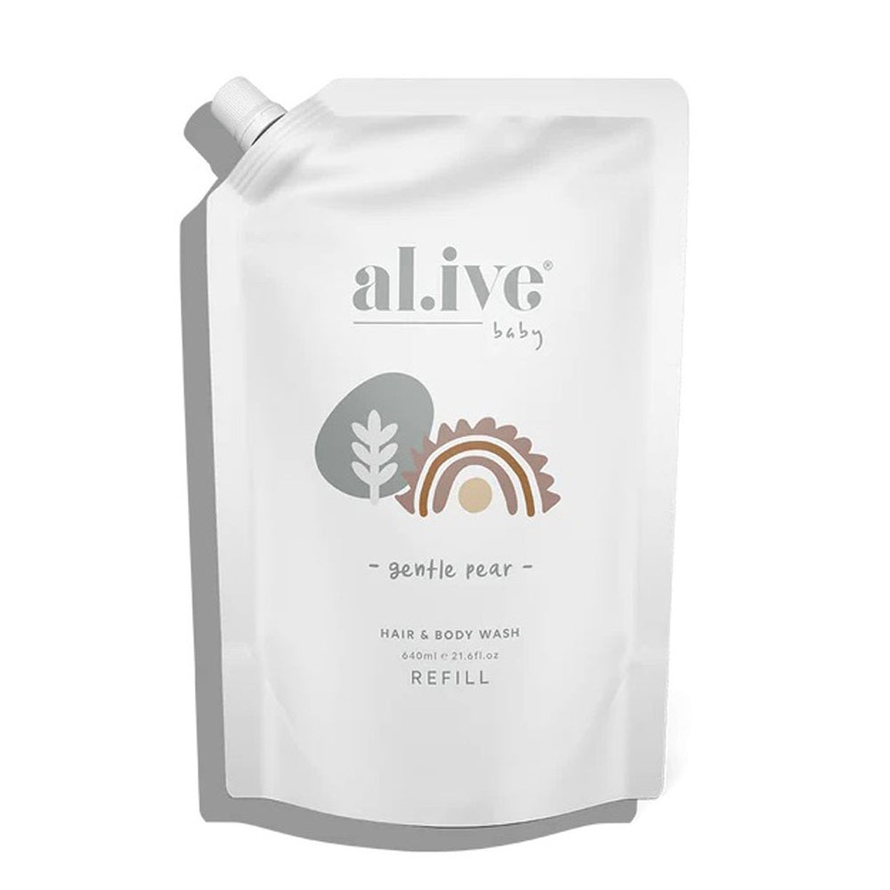 Al.ive  Baby Hair/Body Wash Refill - Gentle Pear