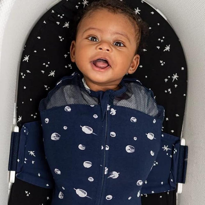 Snoo 100% Organic Sleep Sack Navy Planet