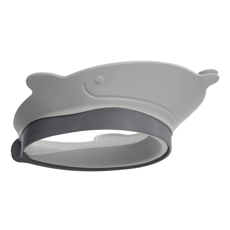 The Skip Hop Bath Visor Grey by Skip Hop provides comfort and protection during your little one's bath time, just like a gray silicone egg ring keeps eggs perfectly round while cooking.