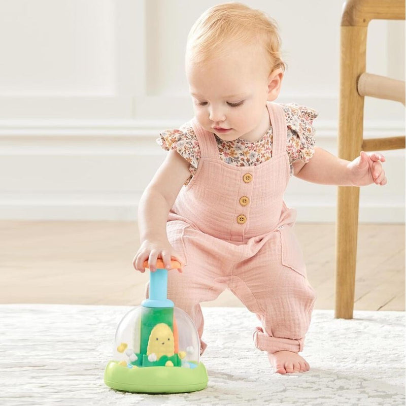 Skip Hop Farmstand Push & Spin Baby Toy