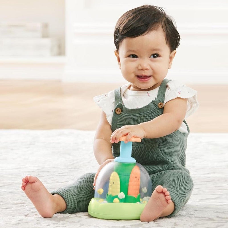 Skip Hop Farmstand Push & Spin Baby Toy