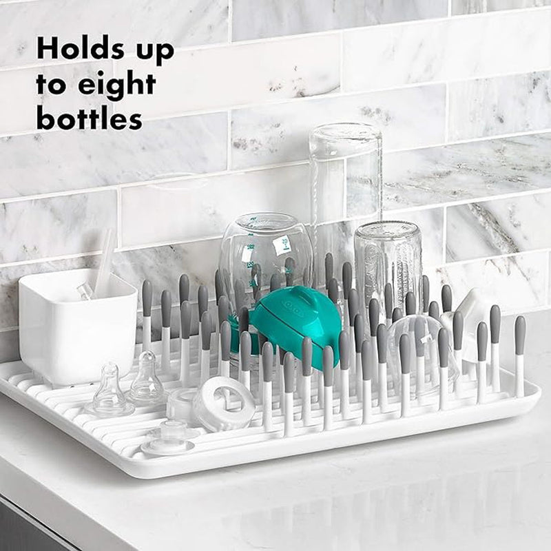 OXO Tot Bottle Drying Rack Grey