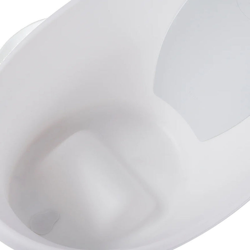 Shnuggle Baby Bath With Plug White/Grey