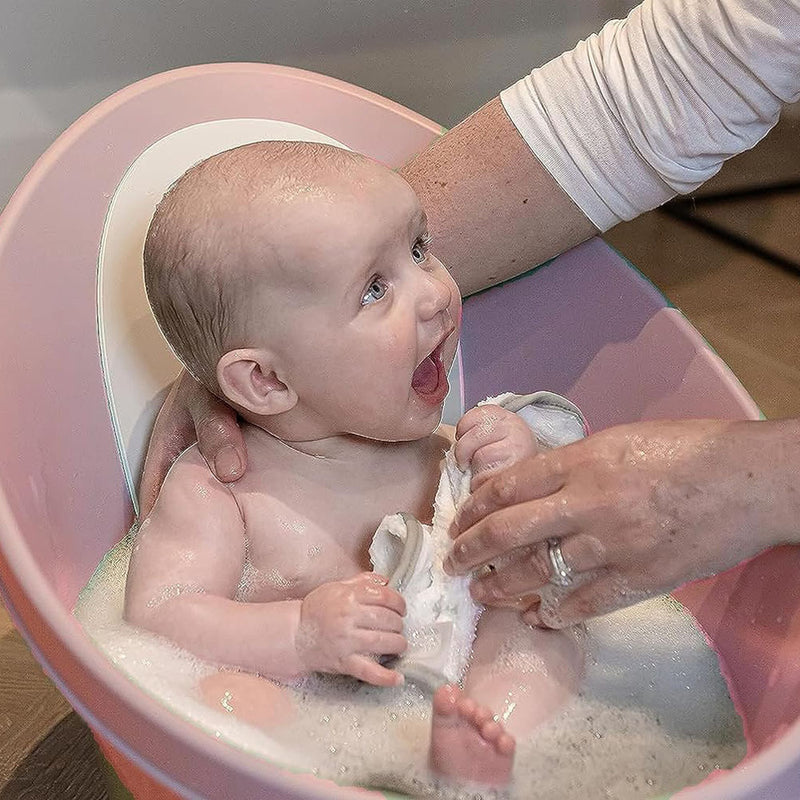Shnuggle Baby Bath With Plug Blossom Pink