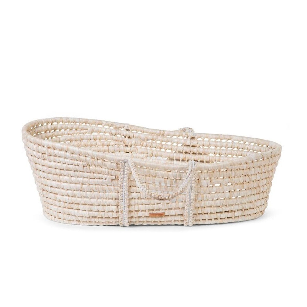 Childhome Corn Husk Moses Basket With White Liner