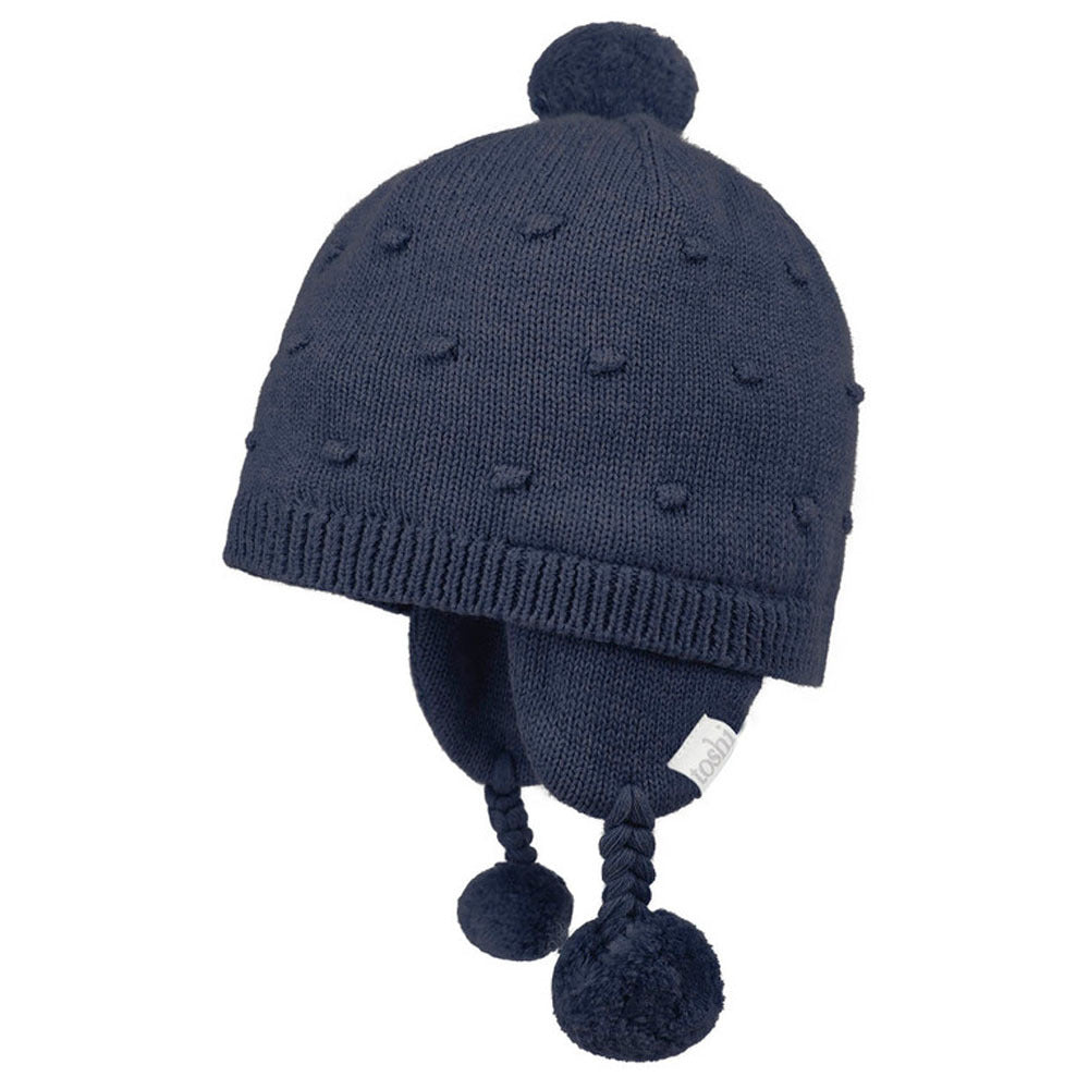 Toshi Organic Earmuff Beanie Popcorn/Ink