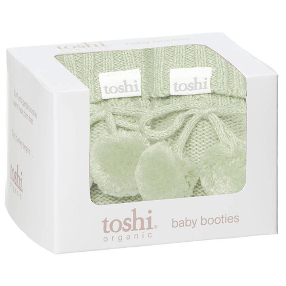 Toshi Organic Booties Marley/Mist
