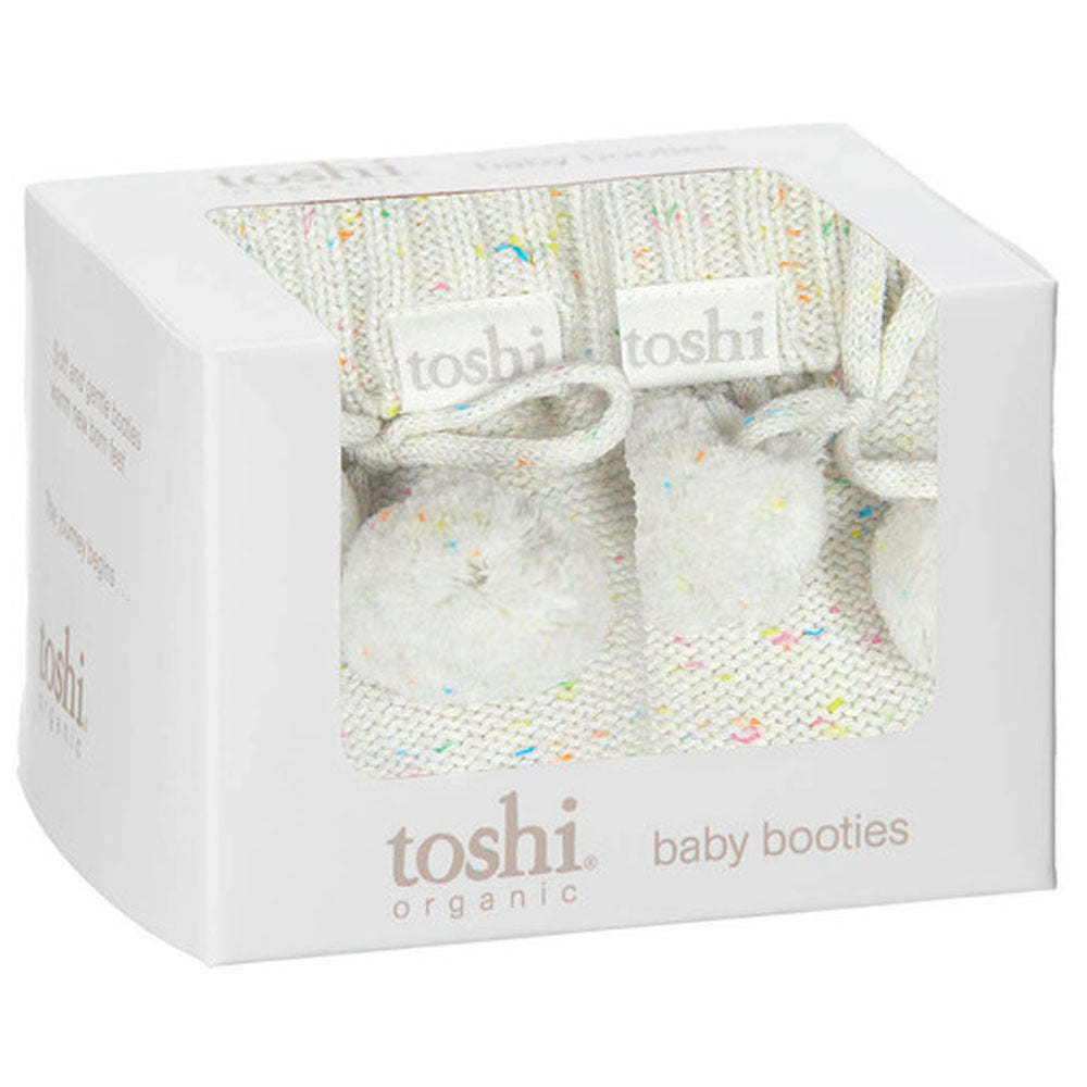 Toshi Organic Booties Marley/Snowflake