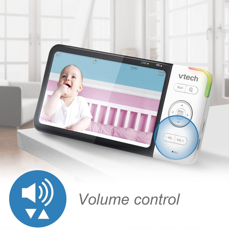 Vtech RM5764HDV2 2 Camera HD 5" Pan & Tilt Video Monitor With Remote Access