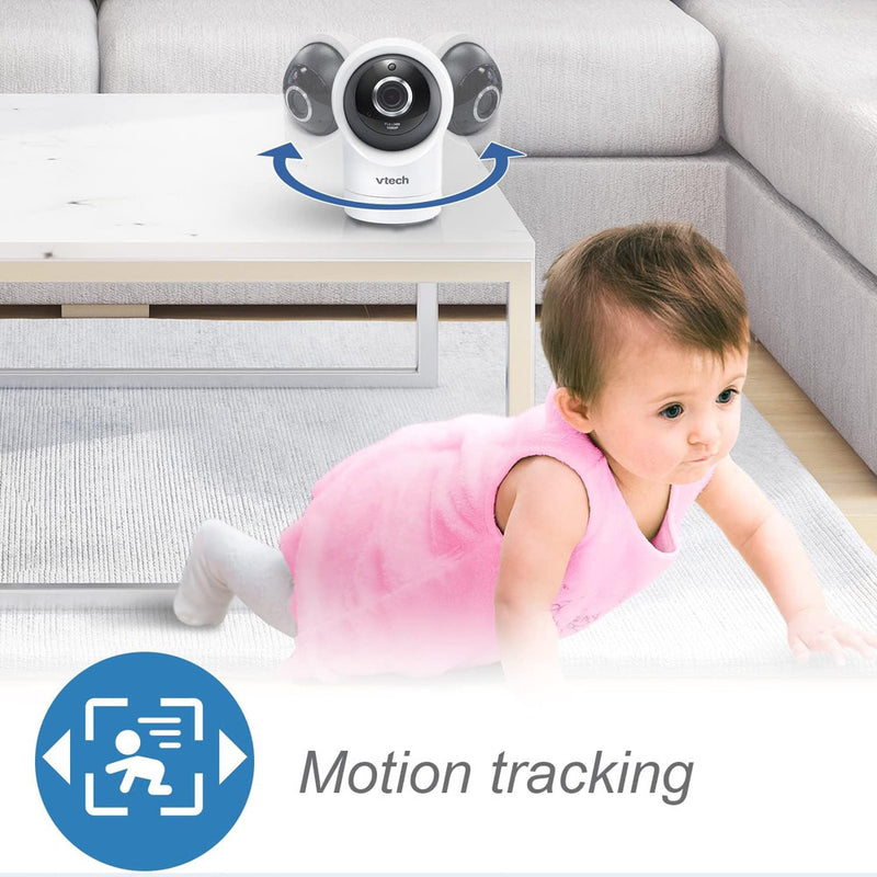 Vtech RM5764HDV2 2 Camera HD 5" Pan & Tilt Video Monitor With Remote Access