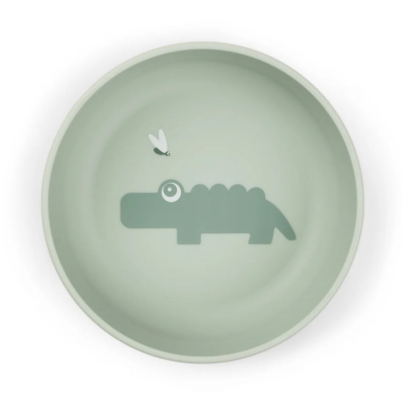 Done By Deer Foodie Bowl Croco Green