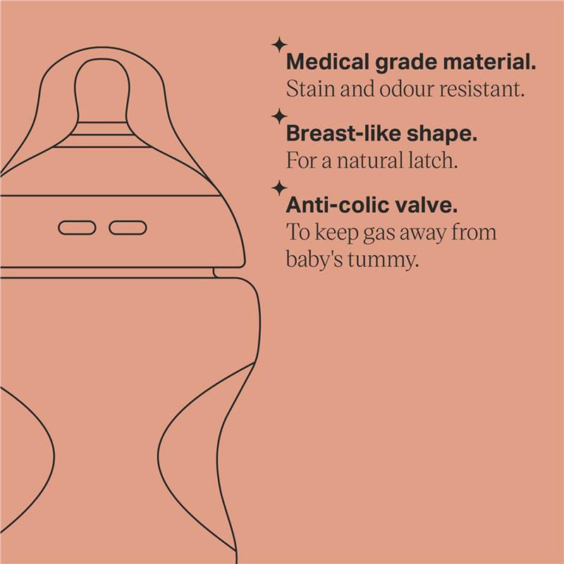 Tommee Tippee Natural Start 1x 150ml PPSU Bottle Slow Teat