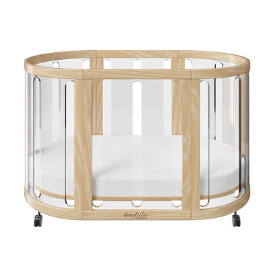 Babyhood Kaylula Sova Clear Cot + Sova Mattress Set