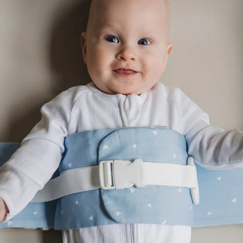 Wrigglebum Nappy Changing Harness Breezy Blue