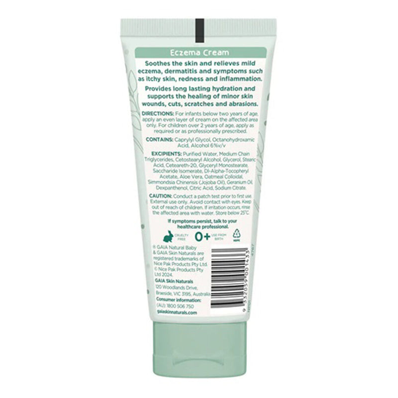 Gaia Natural Baby Eczema Cream 100g