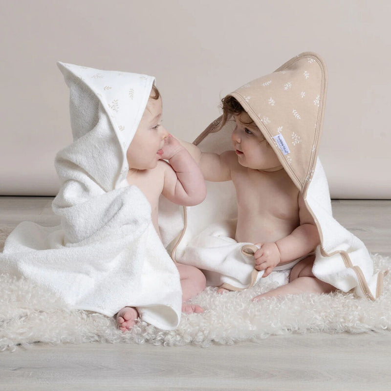 Bubba Blue Organic Chestnut 2pk Hooded Towels