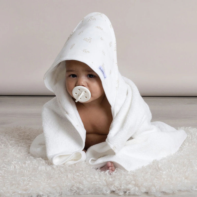Bubba Blue Organic Chestnut 2pk Hooded Towels