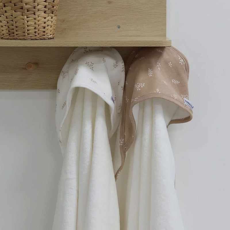 Bubba Blue Organic Chestnut 2pk Hooded Towels